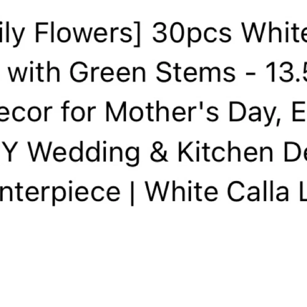 Chic White Calla Lily Faux Floral Arrangement - Picture 7 of 9